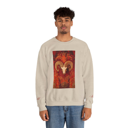 Unisex Heavy Blend™ Crewneck Sweatshirt "Aries"