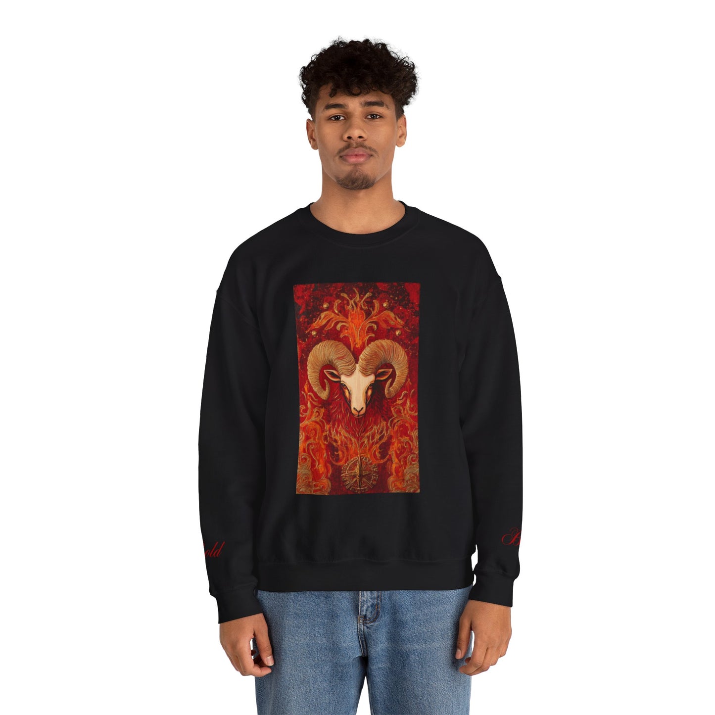 Unisex Heavy Blend™ Crewneck Sweatshirt "Aries"