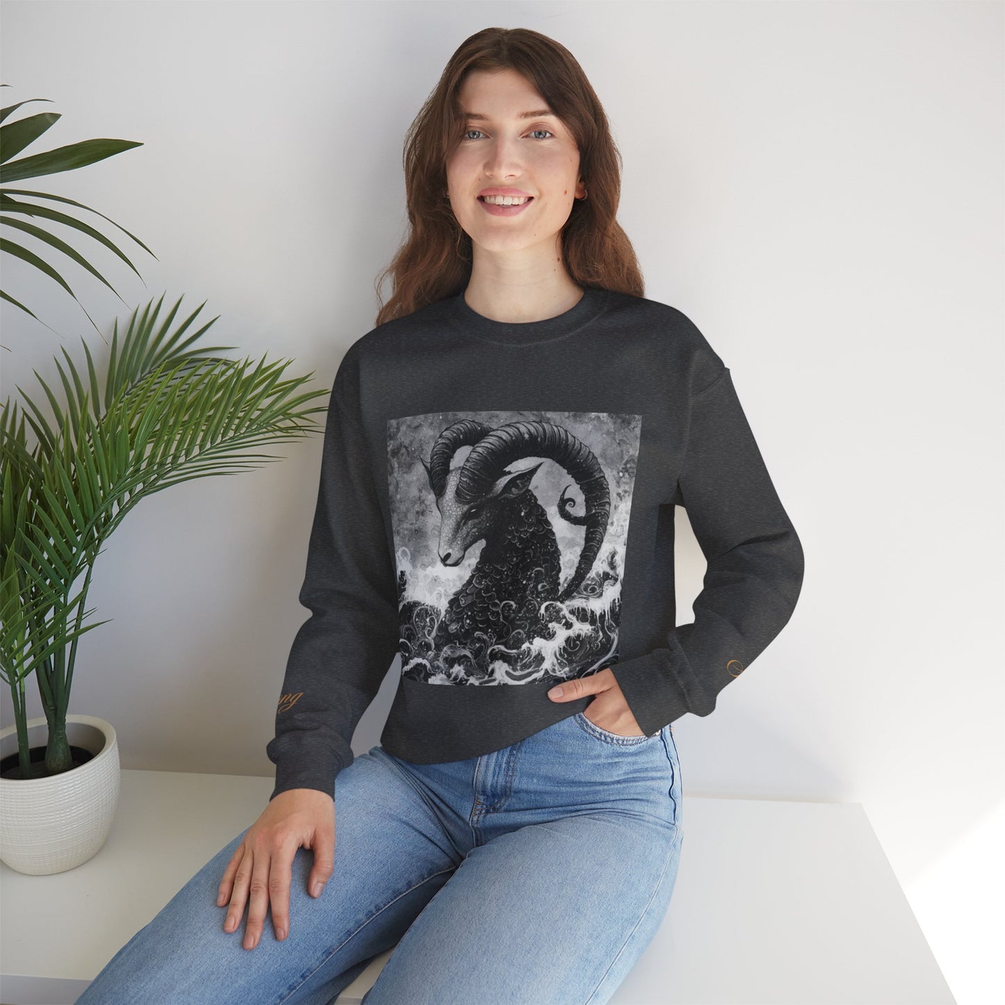 Unisex Heavy Blend™ Crewneck Sweatshirt "Capricorn"