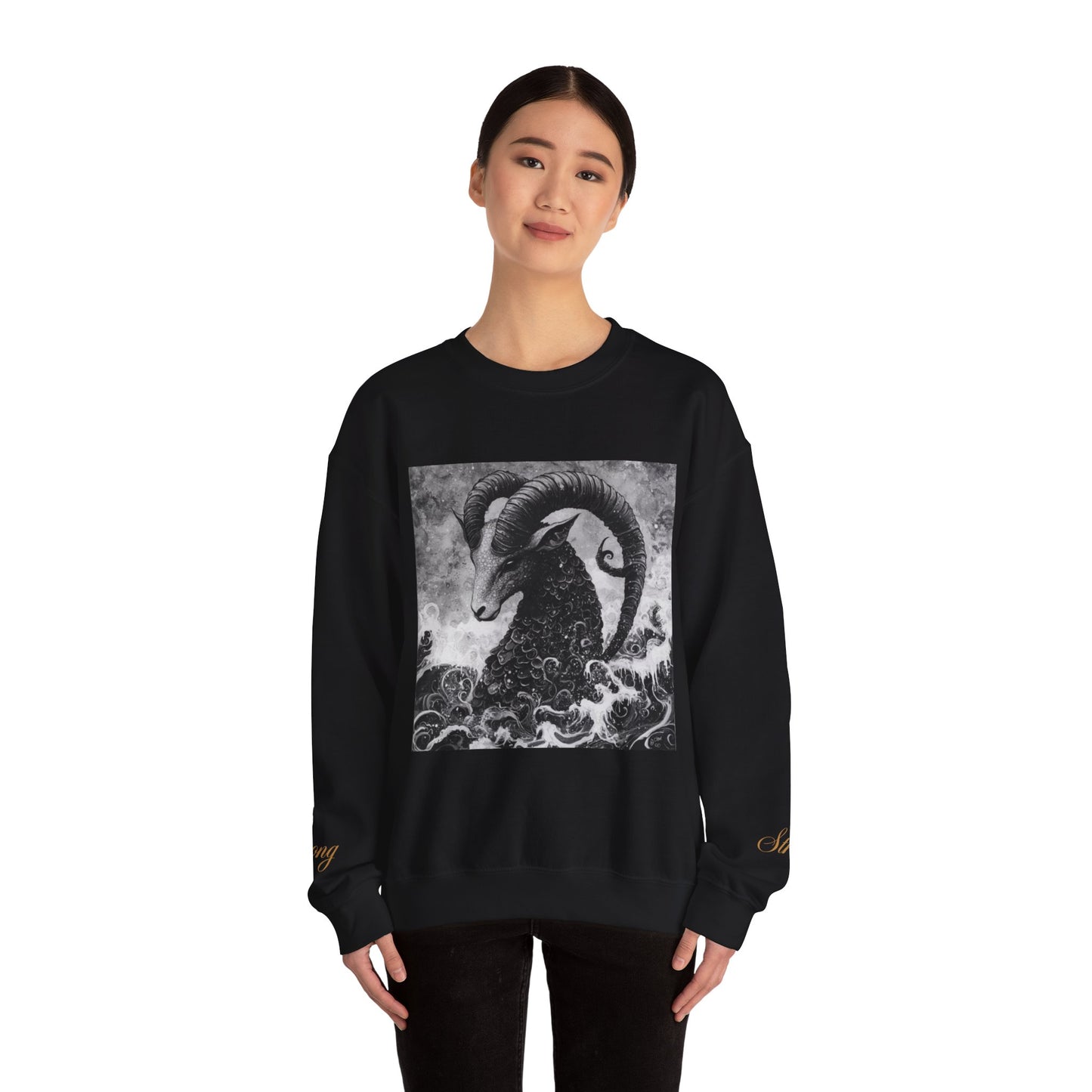 Unisex Heavy Blend™ Crewneck Sweatshirt "Capricorn"