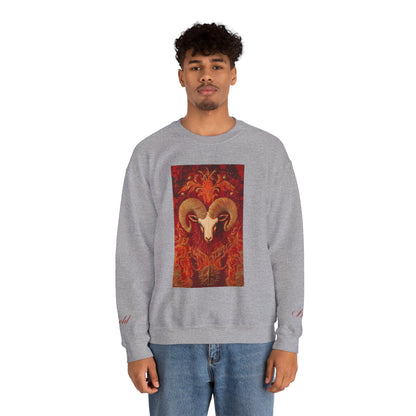 Unisex Heavy Blend™ Crewneck Sweatshirt "Aries"