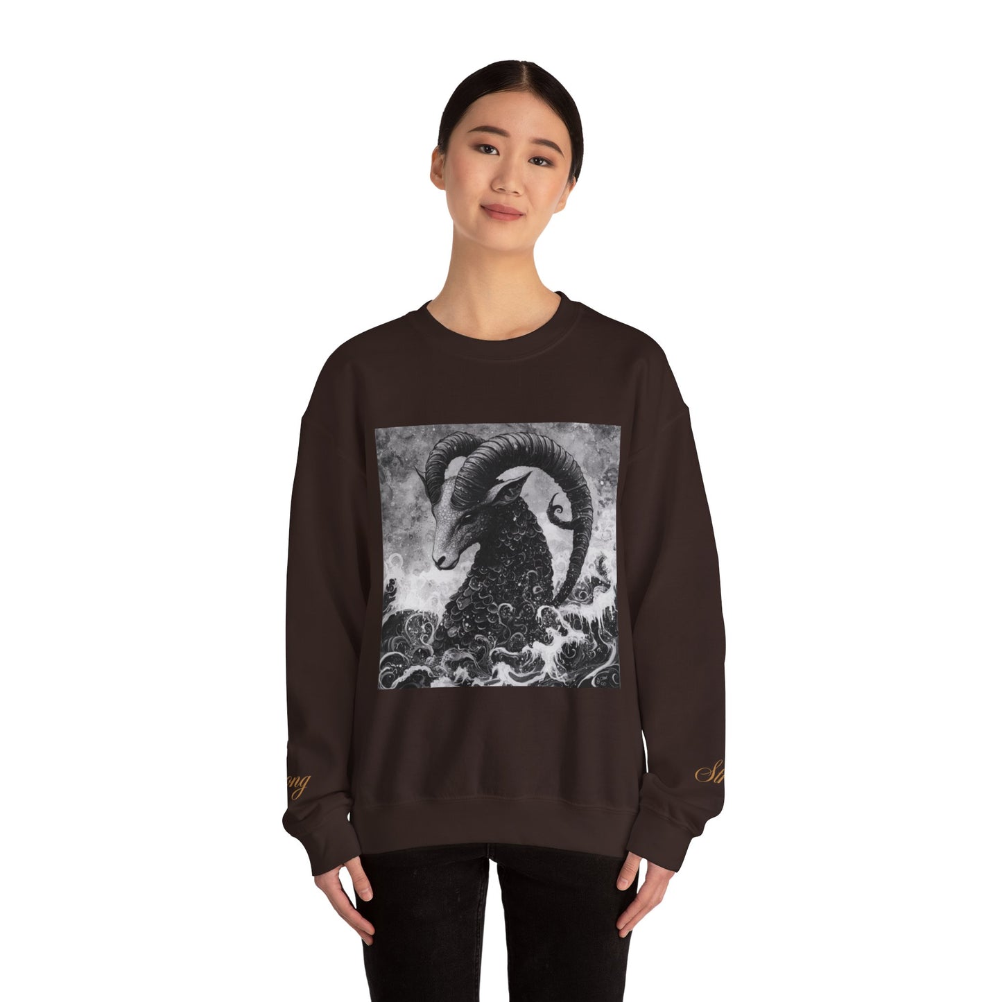 Unisex Heavy Blend™ Crewneck Sweatshirt "Capricorn"