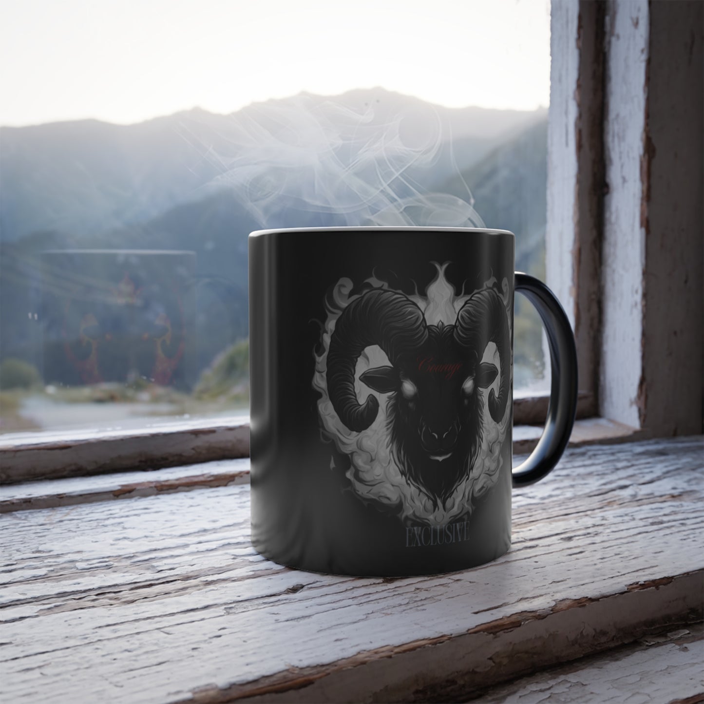 Color Morphing Mug - Taza Aries Magica, 11oz