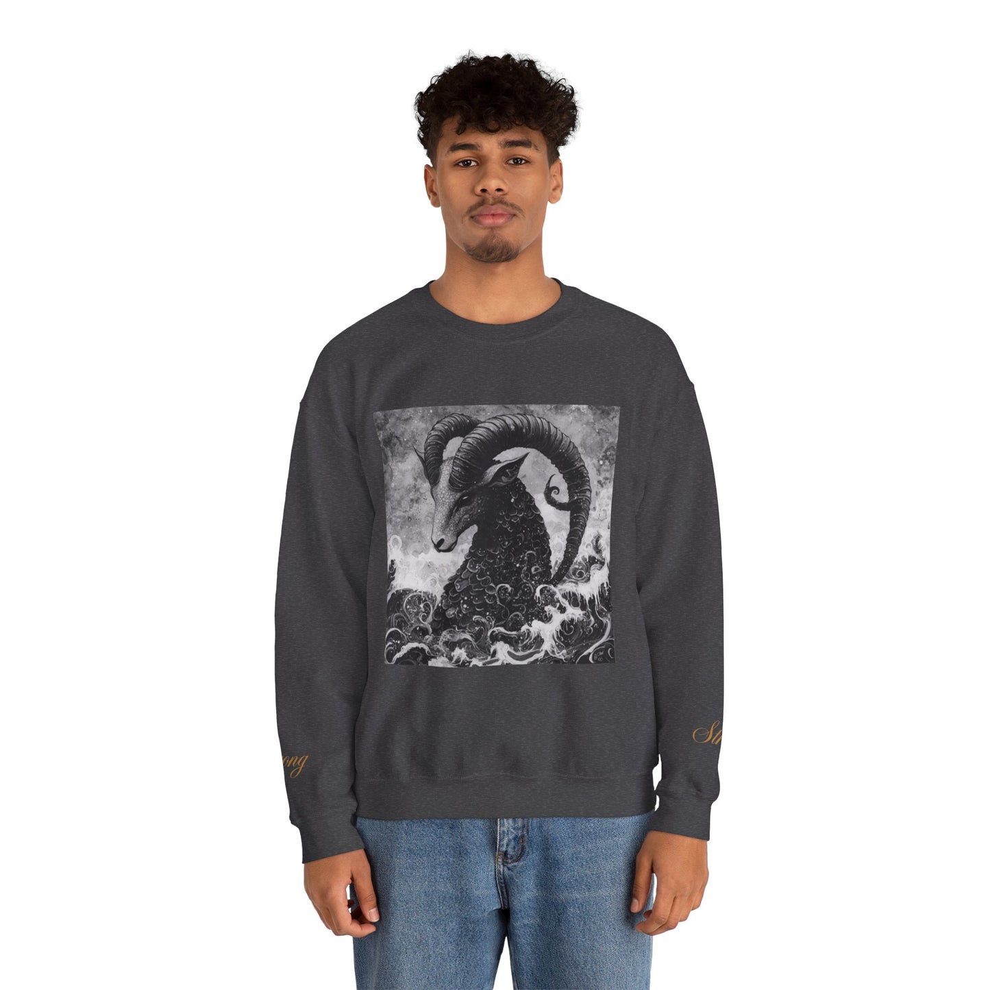 Unisex Heavy Blend™ Crewneck Sweatshirt "Capricorn"