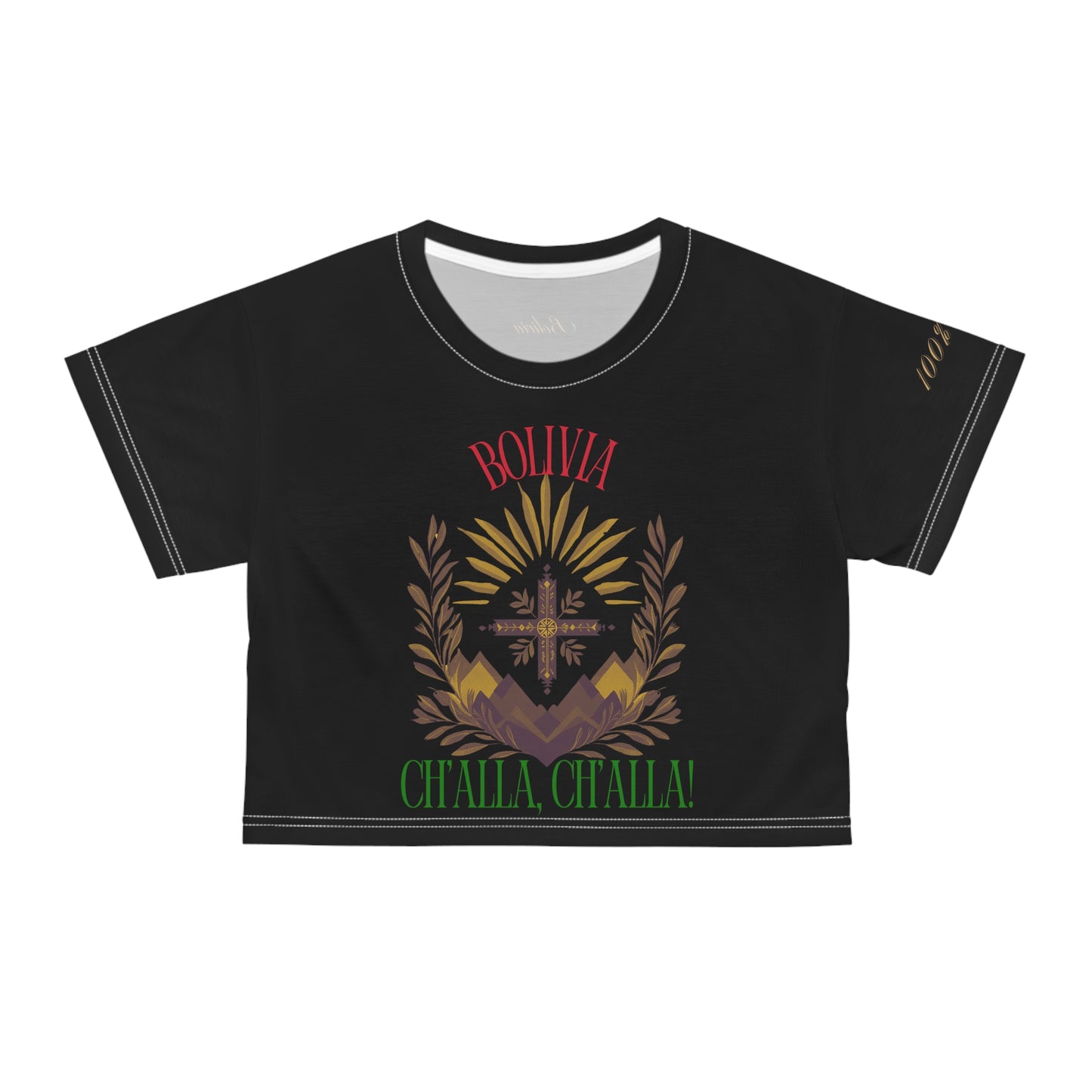 Bolivia - "Altiplano Spirit Crop Top"