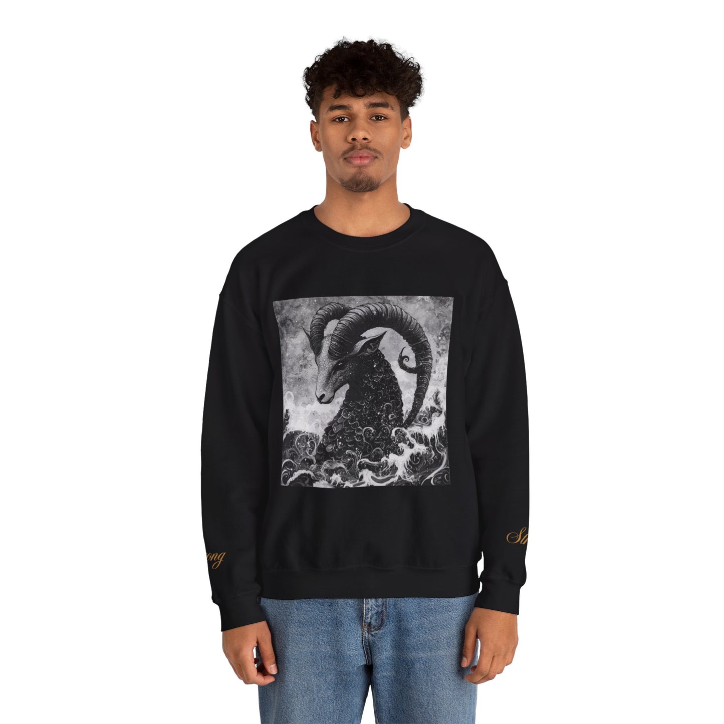 Unisex Heavy Blend™ Crewneck Sweatshirt "Capricorn"