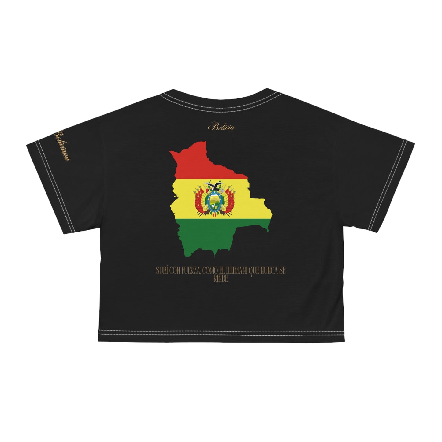 Bolivia - "Altiplano Spirit Crop Top"