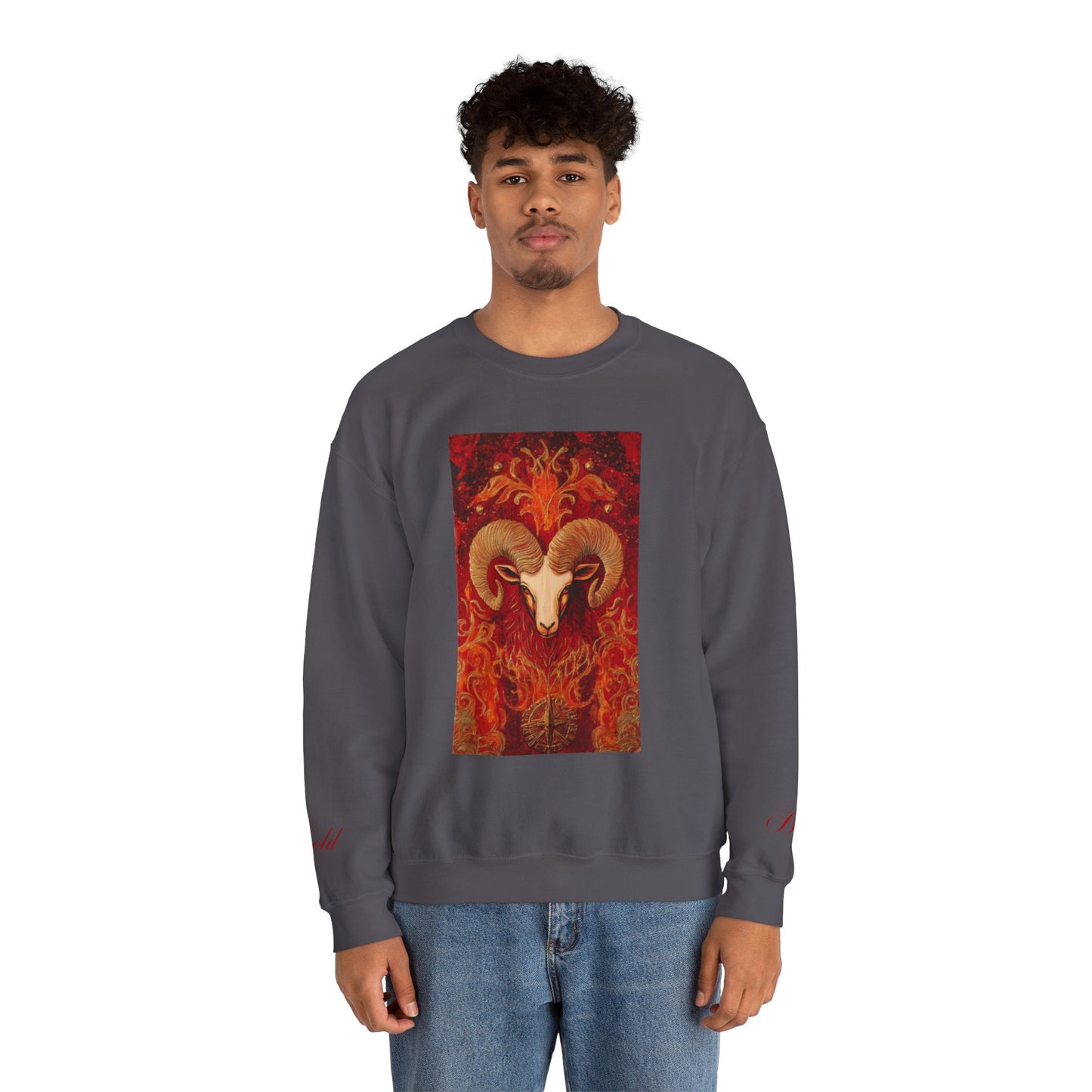 Unisex Heavy Blend™ Crewneck Sweatshirt "Aries"