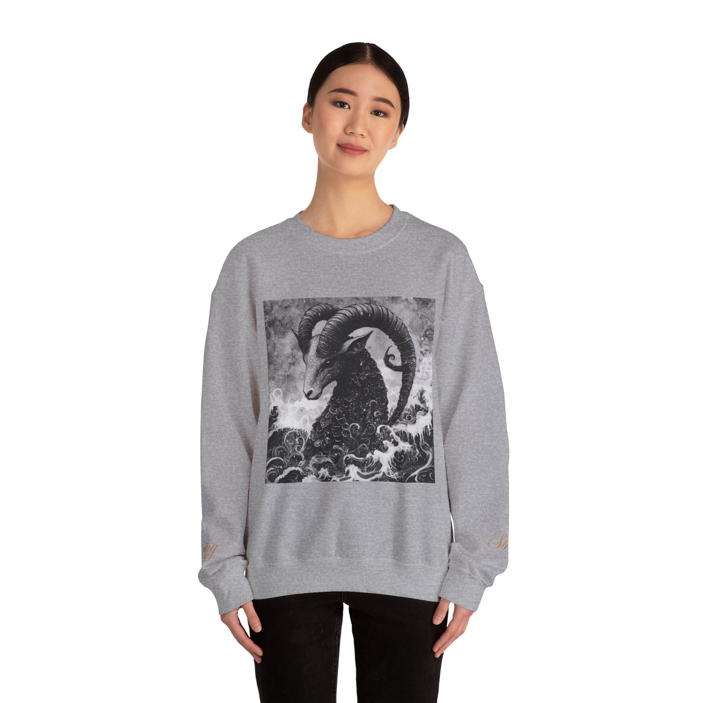 Unisex Heavy Blend™ Crewneck Sweatshirt "Capricorn"