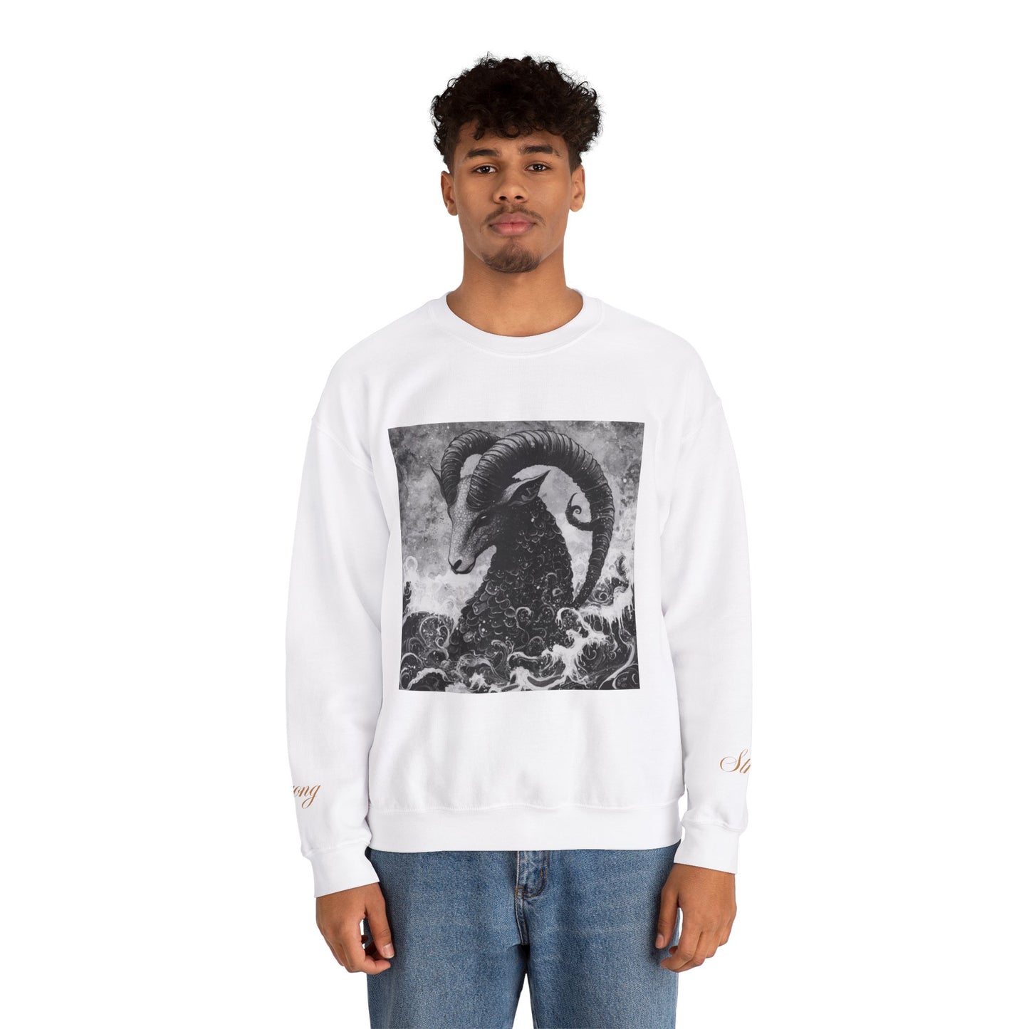 Unisex Heavy Blend™ Crewneck Sweatshirt "Capricorn"