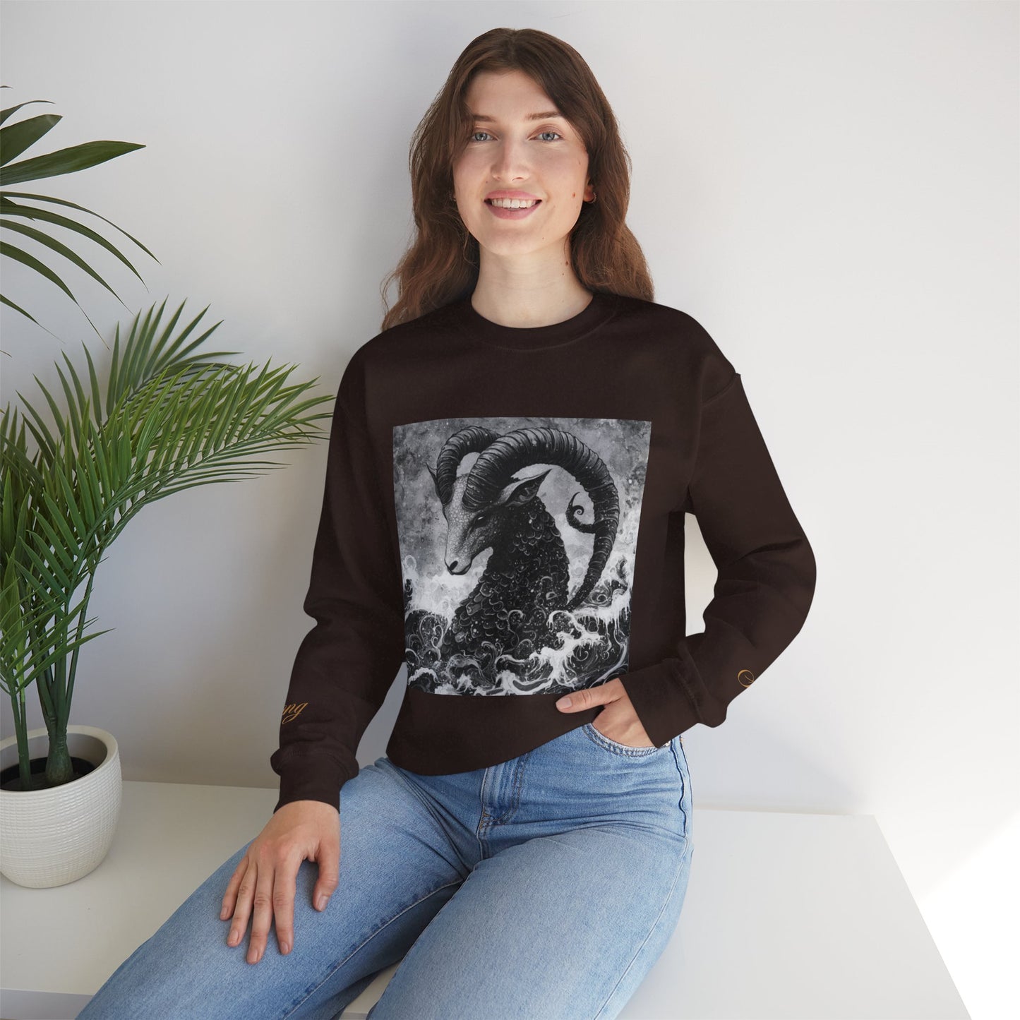 Unisex Heavy Blend™ Crewneck Sweatshirt "Capricorn"