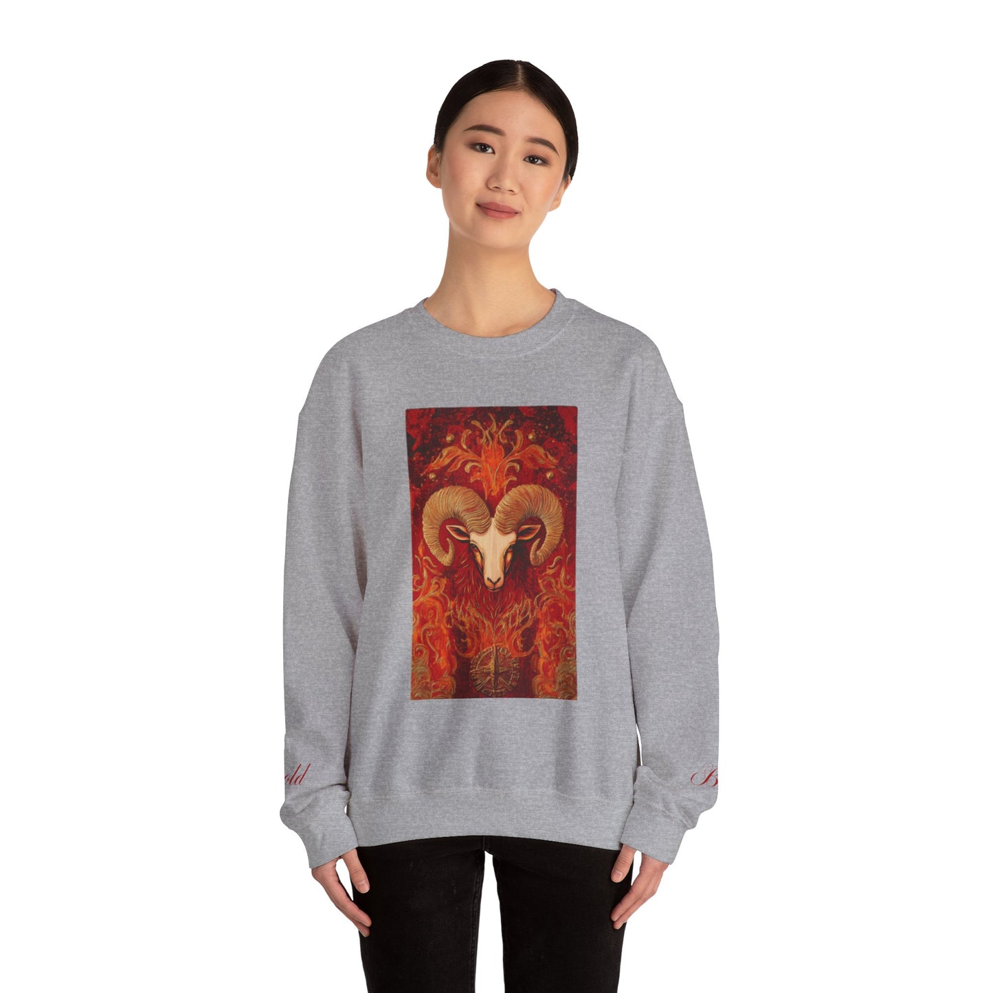 Unisex Heavy Blend™ Crewneck Sweatshirt "Aries"