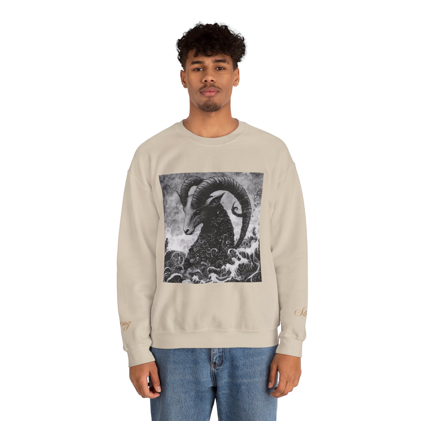 Unisex Heavy Blend™ Crewneck Sweatshirt "Capricorn"