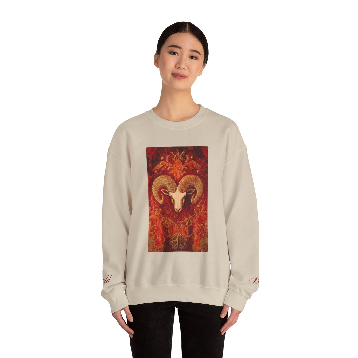 Unisex Heavy Blend™ Crewneck Sweatshirt "Aries"